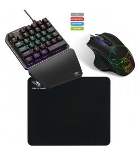 Combo teclado y raton gaming spirit of gamer xpert-g700 para consolas y pc - 35 teclas switches mecánicos - raton xpert-g700 - I