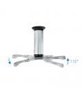 Tooq PJ1010TN-S Soporte Proyector Techo Plata - Imagen 7