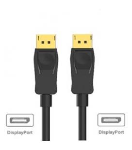 Cable ewent displayport 1.2 - 4k - 60hz - a - a awg28 - 3m