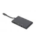 CONVERSOR HUB DIGITUS USB-C 9 PUERTOS 2X VIDEO 2x USB-C 2x USB3.0 RJ45 2x SD/MMC - Imagen 2