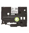 BROTHER Cinta 18mm Textil Negro/Blanco - Imagen 2