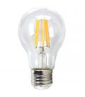 Bombilla led silver electronic eco filamento trans. estandar 6w=80w - e27 - 3000k luz calida - Imagen 1