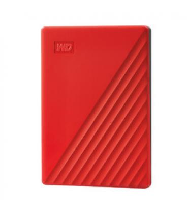 DISCO DURO EXTERNO 4TB 2.5" ROJO WESTERN DIGITAL - Imagen 1