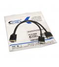 CABLE BIFURCADOR SVGA NANO CABLE HDB15/M - 2HDB15/H 0,45M NEGRO - Imagen 10
