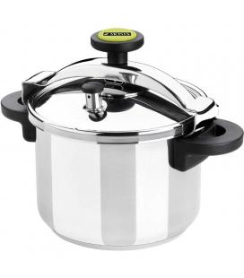 Olla a presión classica monix m530002 - ø22cm - 6l - acero inoxidable - apta para todo tipo de cocinas - Imagen 1