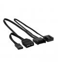 Aerocool Ventilador ASTRO 24x12cm omni argb dual f - Imagen 4