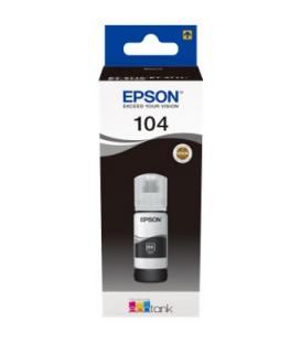 Cartucho ecotank epson 104 negro ink 65ml botella - Imagen 1