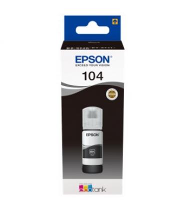 Cartucho ecotank epson 104 negro ink 65ml botella - Imagen 1
