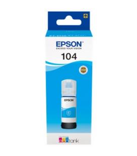 Cartucho ecotank epson 104 cian ink 65ml botella - Imagen 1