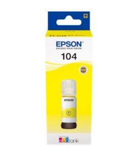 Cartucho ecotank epson 104 amarillo ink 65ml botella - Imagen 1