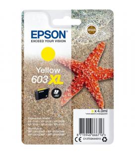 Cartucho tinta amarillo epson 603xl - 4ml - estrella mar - compatible según especificaciones - Imagen 1