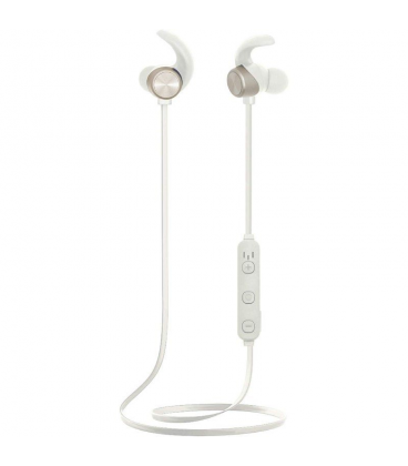 Auriculares deportivos bluetooth fonestar active-b blancos - drivers 10mm - bt 4.2 -20-20000hz - 94db - control volumen - cable 