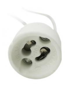 Porta lamparas silever electronic para gu10 230v 15 cm - Imagen 1