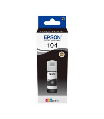 Epson Botella Tinta Ecotank 104 Negro