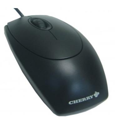 Cherry Ratón óptico Negro PS/2-USB - Imagen 1