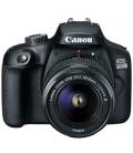 Camara digital reflex canon eos 2000d + 18 - 55 - cmos - 24.1mp - digic 4+ - full hd - 9 puntos referencia - wifi - nfc - 