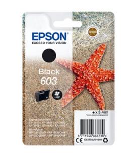 Cartucho tinta epson c13t03u14010 singlepack negro 603 estrella de mar - Imagen 1