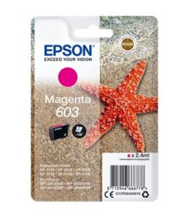 Cartucho tinta epson c13t03u34010 singlepack magenta 603 estrella de mar - Imagen 1