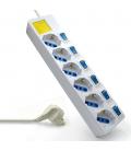 REGLETA EWENT EW3932 6 TOMAS C/INTERRUPTOR - Imagen 8