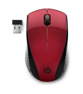 Ratón inalámbrico hp 220 sunset red - 2.4ghz - 1200ppp - 3 botones - led azul - 1600dpi - nano receptor usb - 1*aa - Imagen 1