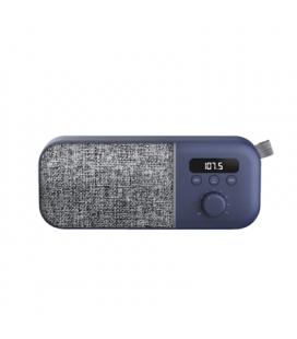 Energy Sistem Fabric Box FM Radio 3W 1200mAh Azul - Imagen 1