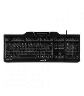 Cherry Teclado+lector chip integrado (DNIe) Negro - Imagen 1