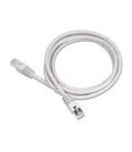 Cable red latiguillo rj45 utp pp12 - 15m macho - macho - cat. 5e - rj45 - 15 metros - gris - Imagen 4