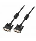 Cable dvi aisens a117-0086 - single link 18+1 - ferritas - conectores dvi-d m-dvi-d m - negro - 1.8m - Imagen 1