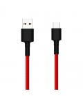 Cable usb macho a usb tipo-c macho xiaomi sjv4110gl - rojo/negro - 1 metro - Imagen 1