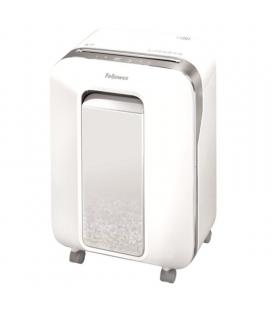 Destructora fellowes lx201 blanca - corte en partículas 2*12mm - papelera capacidad 22l - seguridad p-5 - destruye