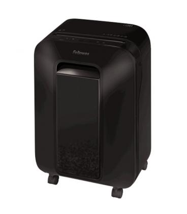 Destructora fellowes lx201 negra - corte en partículas 2*12mm - papelera capacidad 22l - seguridad p-5 - destruye - Imagen 1