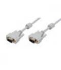 CABLE VGA M-M 1.8M GRIS LOGILINK - Imagen 3