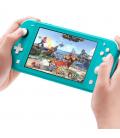 CONSOLA NINTENDO SWITCH LITE AZUL TURQUESA - PANTALLA 5.5"/13.9CM - WIFI - BT - USB TIPO-C - MICROSD - BAT. 3570MAH