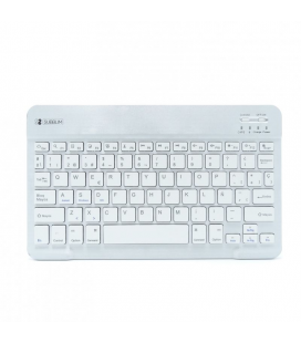 Teclado bluetooth subblim sm0001 smart bt silver - bt 3.0 - soft touch - bateria 420mah - compatible multidispositivo