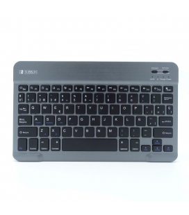 Teclado Compacto Inalámbrico por Bluetooth Subblim Smart/ Gris