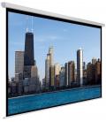 PANTALLA PROYECTOR MANUAL PLUSSCREEN NUBI 4:3 170X127 84" BORDES NEGROS - Imagen 1