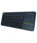 TECLADO TV LOGITECH K400 PLUS MULTIMEDIA WIRELESS NEGRO