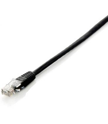 Cable red equip latiguillo rj45 u - utp cat6 10m negro - Imagen 1