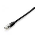 Cable red equip latiguillo rj45 u - utp cat6 15m negro - Imagen 1