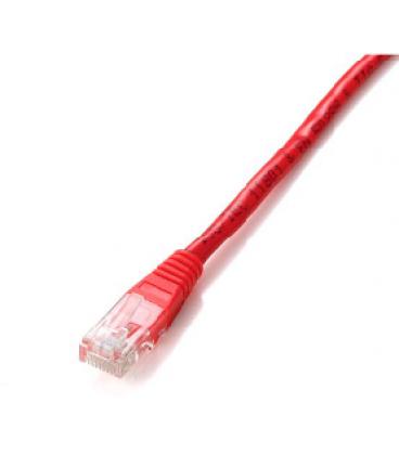 Cable red equip latiguillo rj45 u - utp cat6 3m rojo - Imagen 1