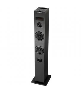 Torre de sonido ngs sky charm - 50w - bt - fm - usb/aux in/optica - pantalla led - carcasa madera - mando a distancia - Imagen 1