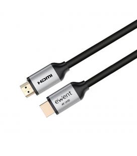 CABLE EWENT HDMI M/M V2.0 5.0M ALTA VELOCIDAD PREMIUM 4K NEGRO