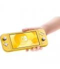 CONSOLA NINTENDO SWITCH LITE AMARILLO - PANTALLA 5.5"/13.9CM - WIFI - BT - USB TIPO-C - MICROSD - BAT. 3570MAH