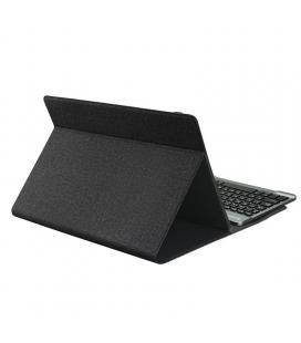 Funda con teclado subblim keytab pro bluetooth black - para tablet de 10.1'/25.65cm - batería 420mah -compatible - Imagen 1