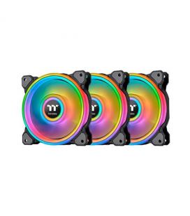 VENT 140X140 THERMALTAKE RING QUAD RGB PACK 3UDS RADIATOR F