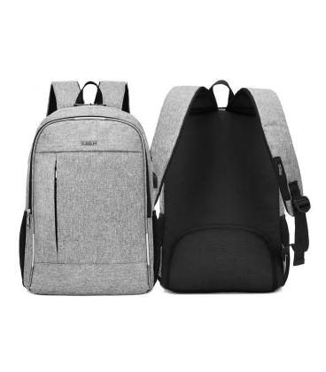 Mochila subblim urban lock grey - para portátiles hasta 16'/40.64cm - 44*30*14cm - bloqueo antirrobo - puerto usb - salida - Im