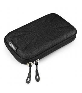 Funda subblim hdd business black para disco de 2.5'/6.35cm - exterior rígido - interior acolchado - bandas elásticas