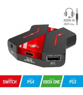 Spirit of gamer crossgame 2 - 3*usb - 1*usb tipo-c - jack 3.5mm - permite usar cualquier teclado, ratón, y auriculares con - Ima