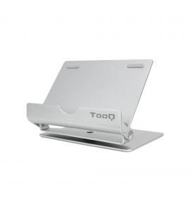 SOPORTE SOBREMESA PARA TELEFONO/TABLET HASTA 10" PLATA