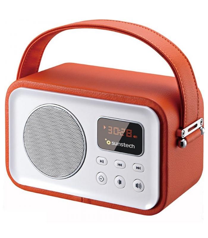 Aiwa BBTU-300RD Radio CD Portátil Bluetooth/USB/AUX Rojo